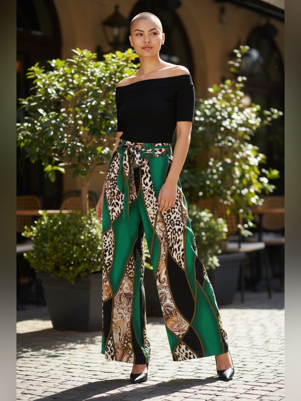 Leopard And Paisley Print